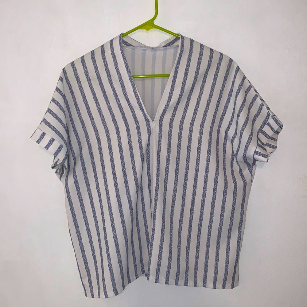 Stripped oversize shirt